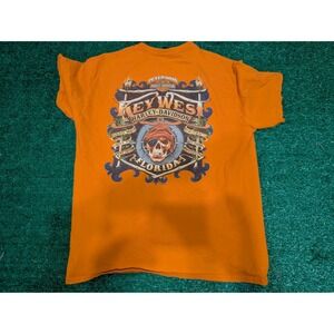 Harley-Davidson Key West Florida‎ Graphic Tee Skull Biker T-Shirt Size L